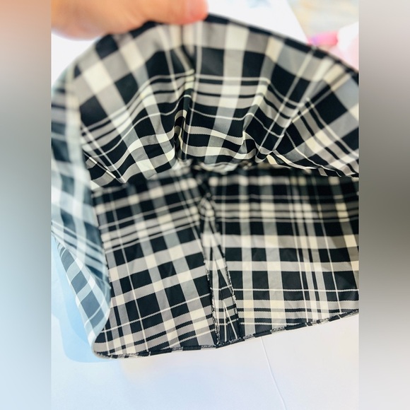 EMPORIO ARMANI SKIRT BLACK & WHITE SIZE 40 Italy US 4 please see measurement - Picture 12 of 15